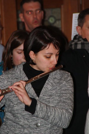 Frédérique, flûtiste